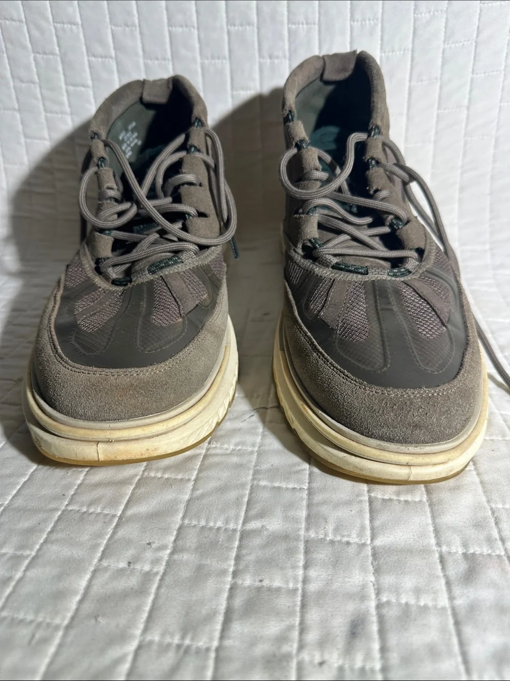 Cole Haan Men's 5.Zerogrand Work Chukka Boots in the Morel/Scarab/Ivory colorway